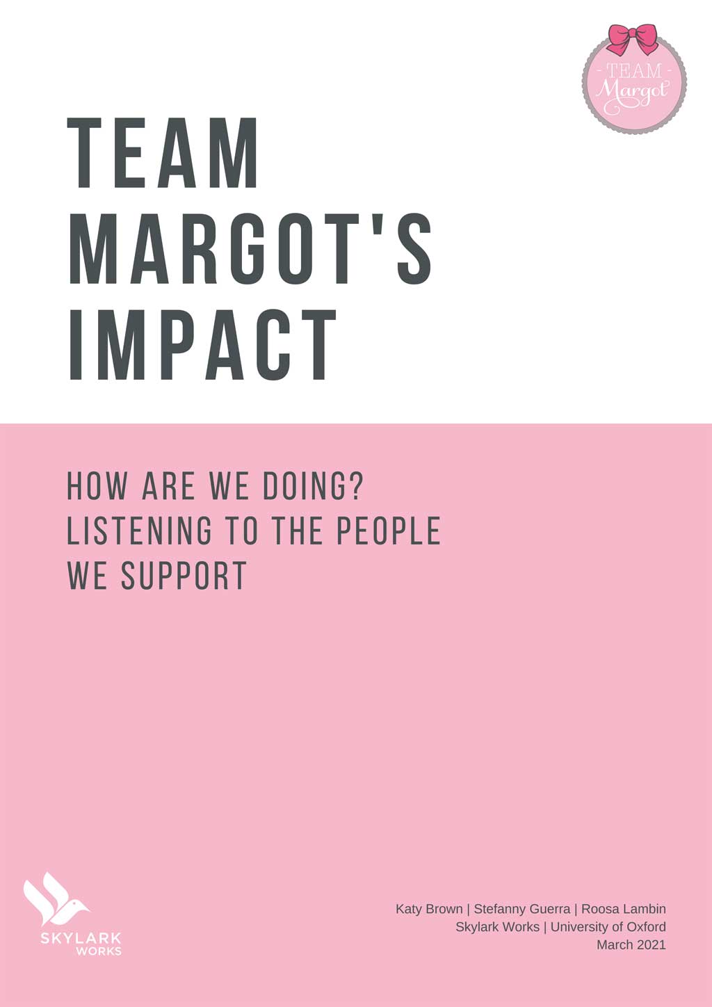 Team Margots impact