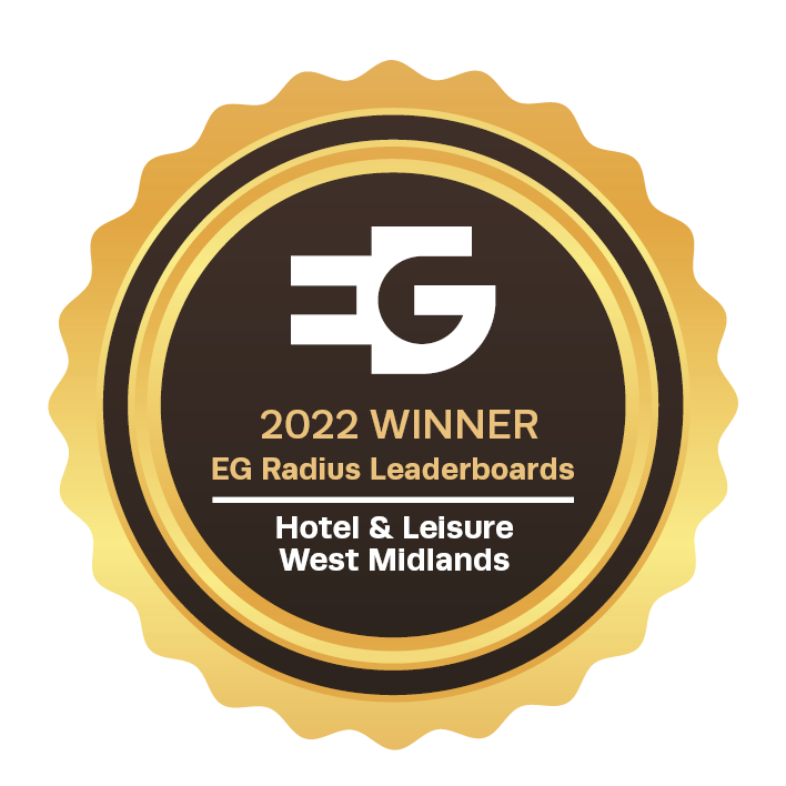 2022 Winner EG Radium Leaderboards - Hotel & Leisure West Midlands
