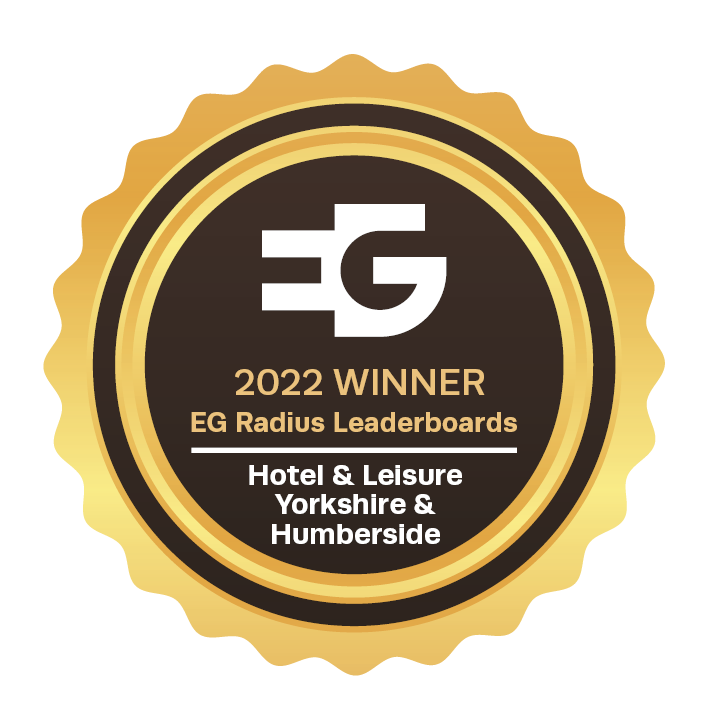 2022 Winner EG Radium Leaderboards - Hotel & Leisure Yorkshire & Humberside
