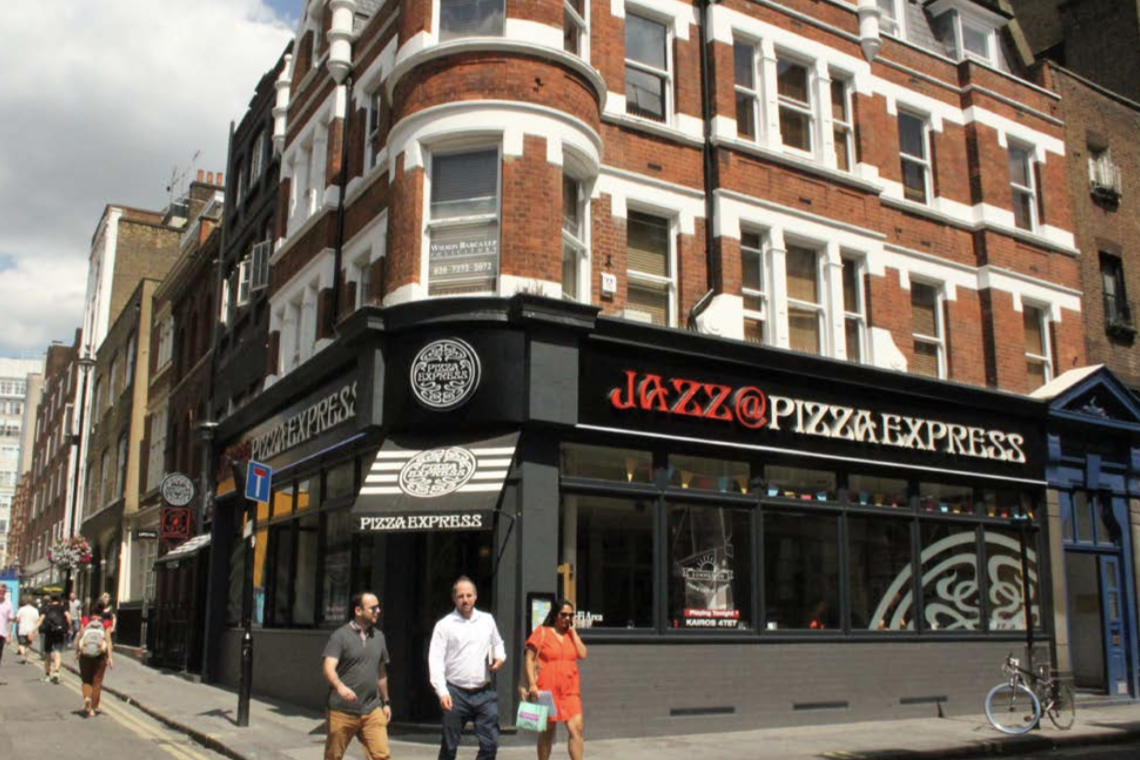 Pizza Express Jazz Club in Dean Street